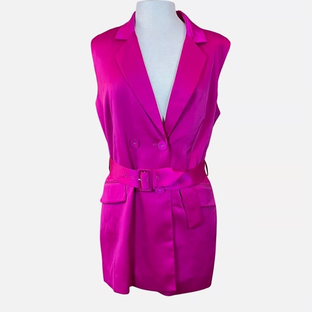 House of Harlow 1960 Pink Vest